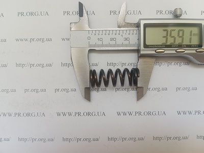 Пружина сжатия 2 х 14 х 36 (Артикул: G1977)