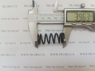 Пружина сжатия 2 х 16,8 х 39,5 (Артикул: G1978)