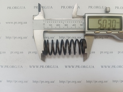 Пружина сжатия 2 х 20 х 50 (Артикул: G1982)