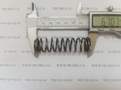 Пружина стиснення 2 х 19,3 х 67 (Артикул: G1987)
