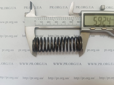 Пружина сжатия 2 х 20 х 59 (Артикул: G1988)