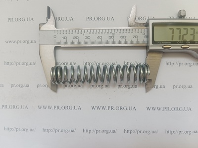 Пружина стиснення 2 х 16 х 77 (Артикул: G1990)