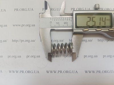 Пружина сжатия 2 х 14 х 25 (Артикул: G1992)