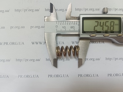 Пружина сжатия 2 х 13 х 24,5 (Артикул: G1994)