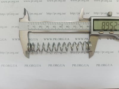 Пружина стиснення 1,8 х 15 х 89,5 (Артикул: G1997)