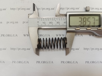 Пружина сжатия 1,5 х 16 х 38,5 (Артикул: G2008)