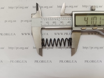 Пружина стиснення 1,5 х 12 х 41 (Артикул: G2010)