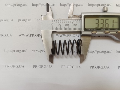 Пружина сжатия 1,5 х 18,5 х 33,5 (Артикул: G2017)