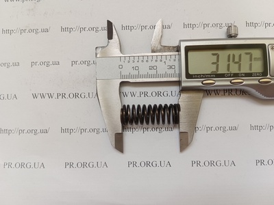Пружина стиснення 1,4 х 11,5 х 31,5 (Артикул: G2020)