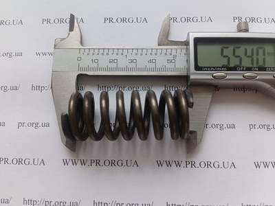 Пружина стиснення 3,5 х 24 х 55,5 (Артикул: G2027)