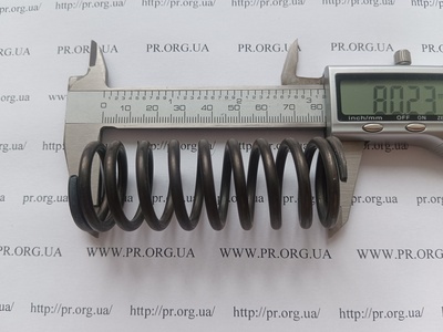 Пружина сжатия 3,5 х 30 х 80 (Артикул: G2028)