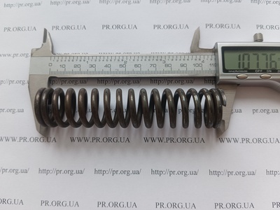 Пружина стиснення 3,5 х 24,5 х 107,5 (Артикул: G2029)