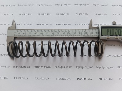 Пружина сжатия 3 х 28 х 148 (Артикул: G2031)