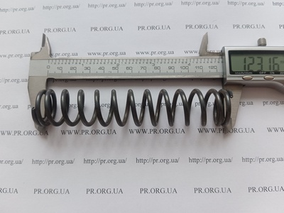 Пружина сжатия 3 х 24,5 х 123 (Артикул: G2034)