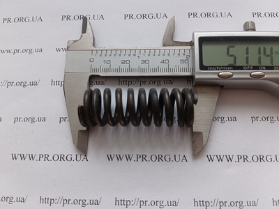 Пружина стиснення 3 х 18,5 х 51 (Артикул: G2048)