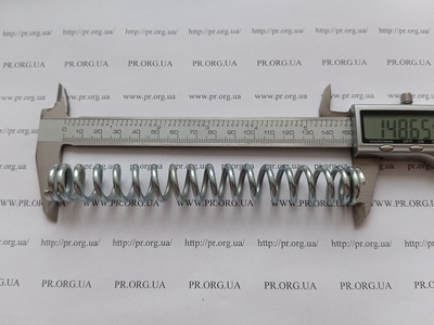 Пружина сжатия 3 х 19 х 148,5 (Артикул: G2051)