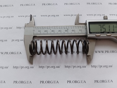 Пружина сжатия 2,2 х 20 х 75 (Артикул: G2056)