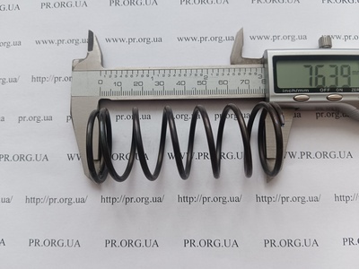 Пружина сжатия 2,5 х 31,5 х 76 (Артикул: G2063)