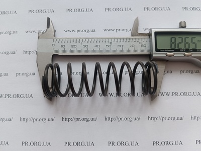 Пружина сжатия 2,5 х 27 х 82,5 (Артикул: G2069)