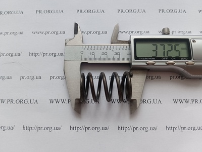 Пружина стиснення 2,5 х 21,8 х 37 (Артикул: G2072)