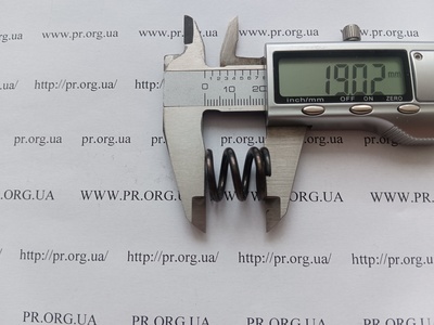 Пружина сжатия 2,5 х 17 х 19 (Артикул: G2079)