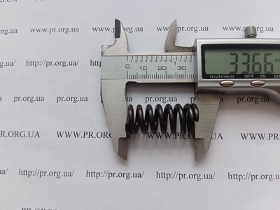 Пружина стиснення 2,5 х 15 х 33,5 (Артикул: G2083)