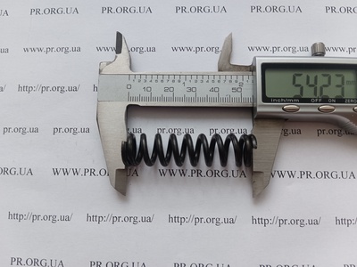 Пружина сжатия 2,5 х 14,2 х 54 (Артикул: G2084)