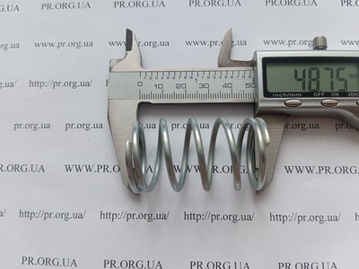 Пружина сжатия 2,5 х 28,5 х 48,5 (Артикул: G2090)