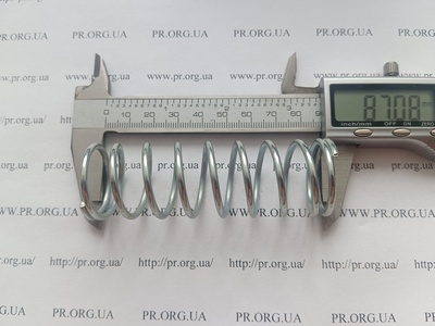Пружина сжатия 2,5 х 28,5 х 87 (Артикул: G2091)