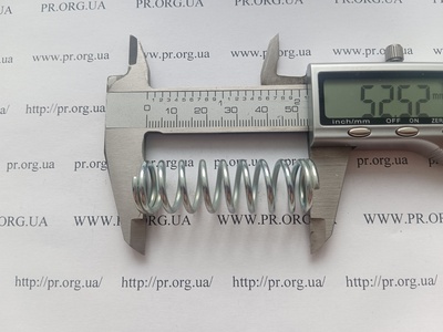 Пружина стиснення 2 х 17 х 52 (Артикул: G2099)