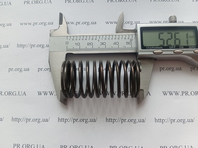 Пружина стиснення 2 х 26,5 х 52,5 (Артикул: G2107)