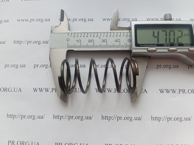 Пружина сжатия 2 х 24,5 х 47 (Артикул: G2108)