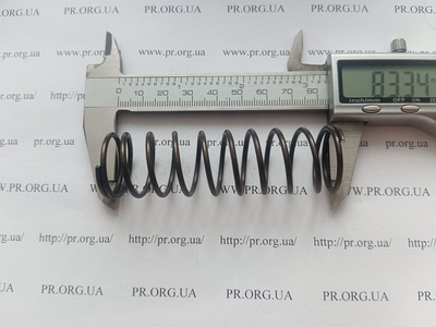 Пружина стиснення 2 х 24,5 х 83 (Артикул: G2109)