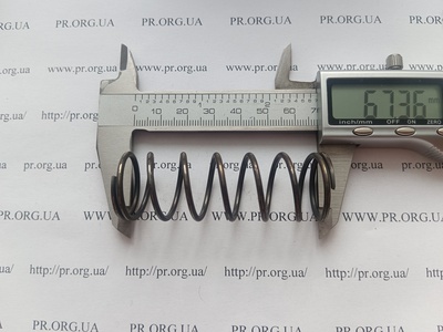 Пружина сжатия 2 х 23,8 х 67 (Артикул: G2112)