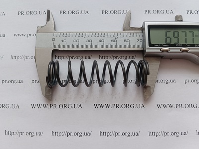 Пружина сжатия 2 х 20 х 69,5 (Артикул: G2121)