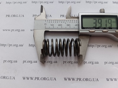 Пружина сжатия 2 х 20,4 х 39 (Артикул: G2124)
