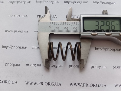 Пружина сжатия 2 х 20,2 х 32,5 (Артикул: G2125)
