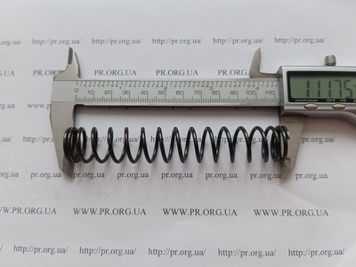 Пружина стиснення 2 х 19 х 111,5 (Артикул: G2127)