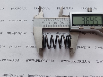 Пружина стиснення 2 х 18,5 х 36,5 (Артикул: G2132)