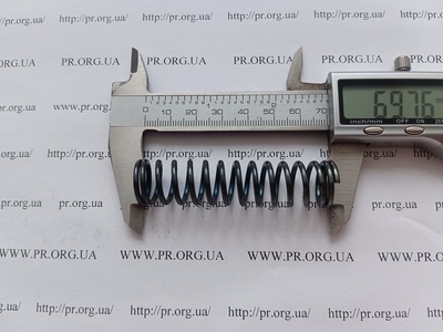 Пружина сжатия 2 х 17 х 69,5 (Артикул: G2133)