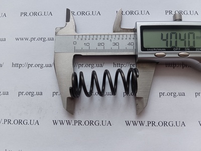 Пружина стиснення 2 х 17 х 40 (Артикул: G2135)