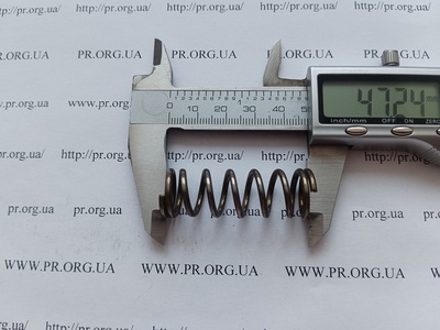 Пружина сжатия 2 х 16 х 47 (Артикул: G2138)