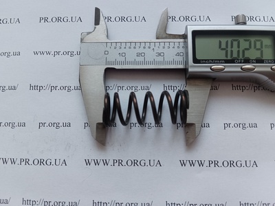 Пружина сжатия 2 х 16,8 х 40 (Артикул: G2139)