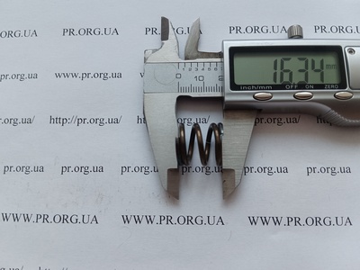 Пружина сжатия 2 х 16 х 16 (Артикул: G2141)