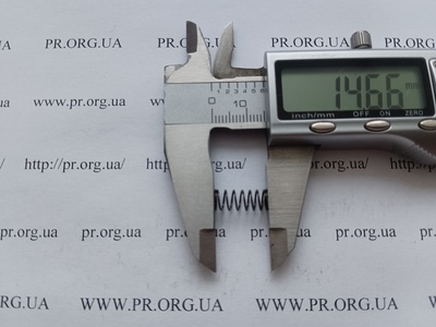 Пружина стиснення 0,5 х 6 х 14,5 (Артикул: G2180)