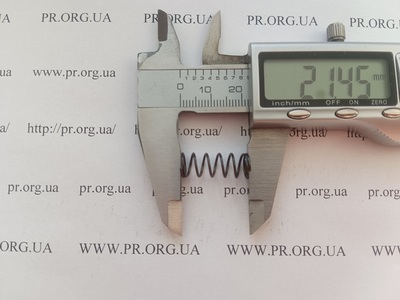 Пружина сжатия 0,8 х 8,3 х 21,5 (Артикул: G2185)