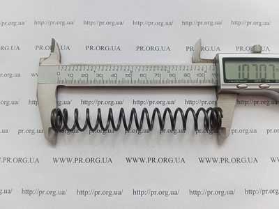 Пружина сжатия 1,8 х 15,4 х 107 (Артикул: G2198)