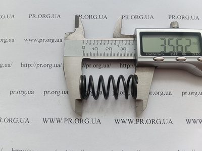 Пружина сжатия 1,8 х 16,4 х 35,5 (Артикул: G2201)