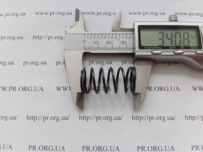 Пружина стиснення 1,6 х 17,8 х 34 (Артикул: G2206)