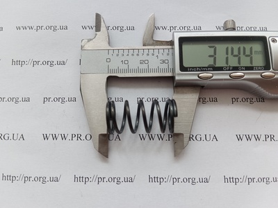 Пружина сжатия 1,6 х 16 х 31,5 (Артикул: G2208)